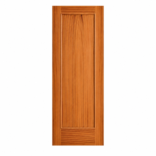 **Texto ALT SEO:** `Puerta de interior modelo 21 en acabado madera, con plafón central moldurado`