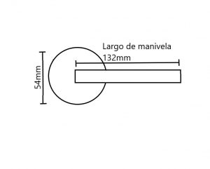 Maneta Roseta Redonda H-Pro Sofía 5300HP
