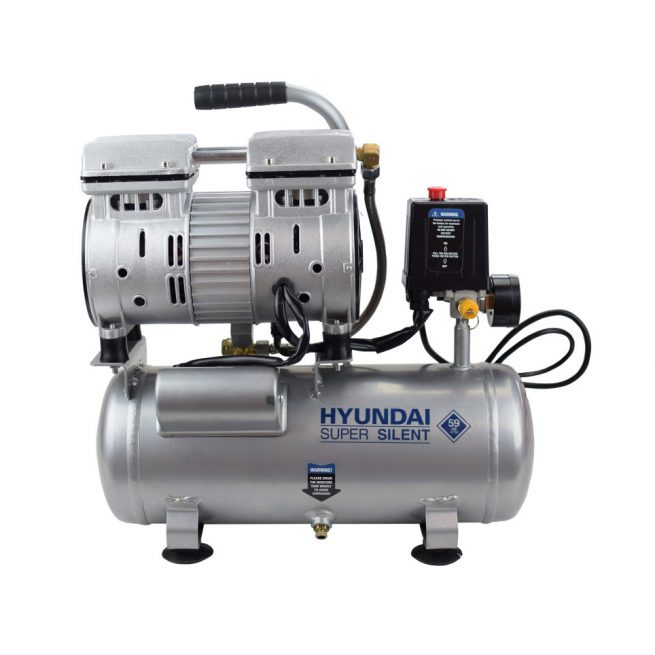 Compresor Silencioso Hyundai HYAC6-07S de 6L