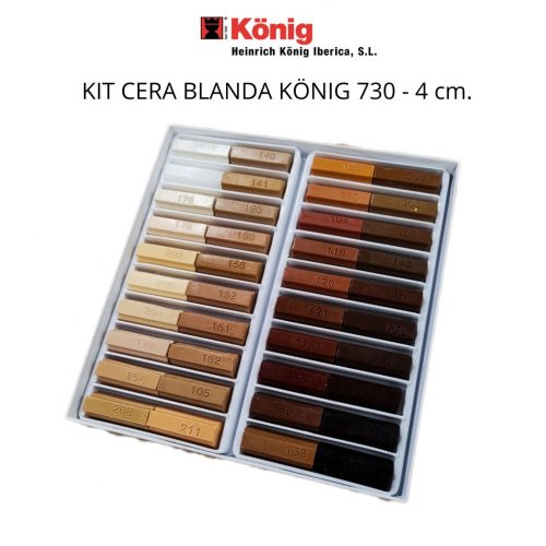 Kit Cera Blanda Konig 730
