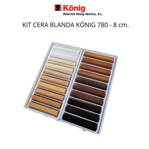 Kit Cera Blanda Konig 780