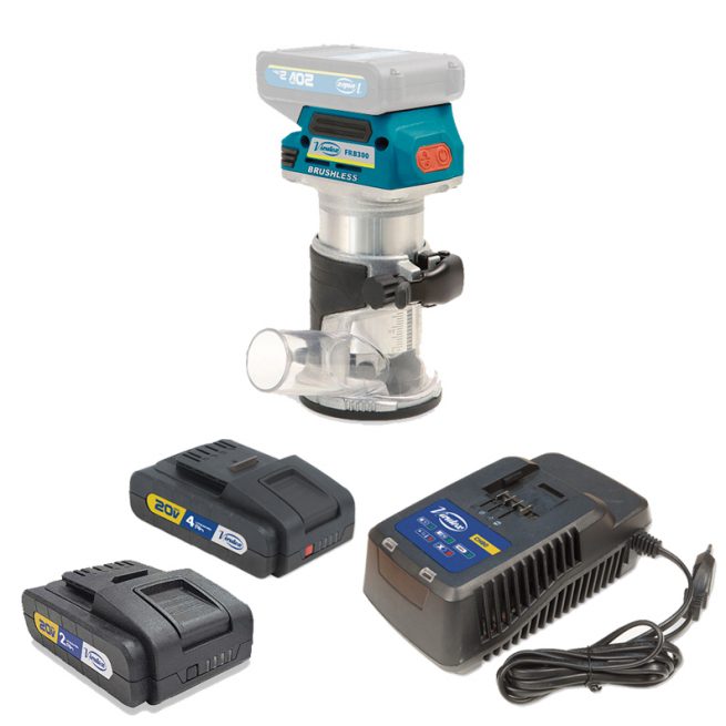 Fresadora Virutex FRB300 a Batería