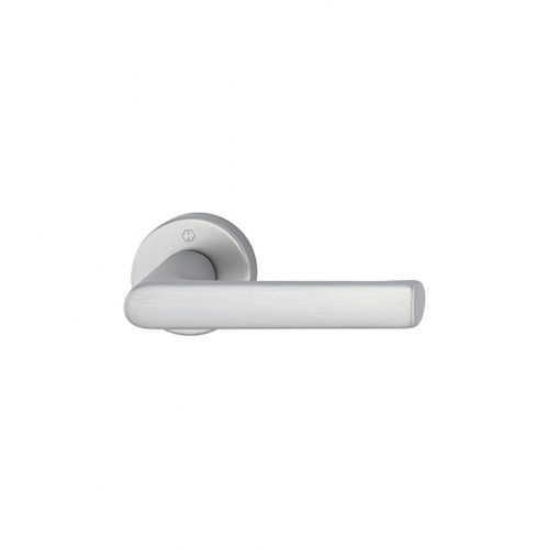 Maneta Roseta Redonda Hoppe Hamburg 1700 INOX MATE