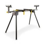 Mesa para ingletadora Varo 150kg Powerplus – estructura metálica con rodillos ajustables, capacidad 150 kg