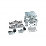Accesorios Klein K 40 para puertas correderas industriales: kit con rodamientos de acero, topes, fijaciones y herrajes para puertas de hasta 40 kg