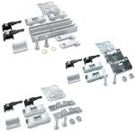 Kit Accesorios Klein NK 85 para sistema corredero Klein NK 85: componentes para puertas correderas de madera o metal hasta 85 kg, incluye rodamientos, perfiles, anclajes, topes, fijaciones y tornillería para instalación a techo o pared