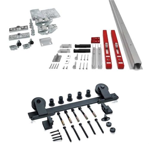 Guías y accesorios para puertas correderas