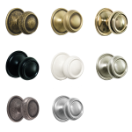Pomo de entrada Mod. 636 disponible en varios acabados: envejecido, latón, dorado brillo, negro, blanco, níquel satinado y rústico