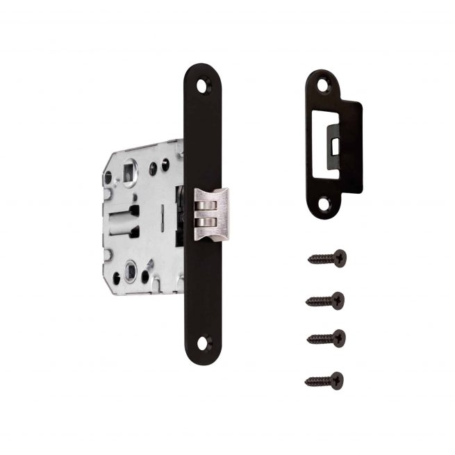 Picaporte con doble rodamiento Palbox en acabados dorado, negro, blanco, níquel satinado e inoxidable