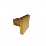 Pomo de Entrada 555 TIENE LINEAS RECTA Y UN DISEÑO CUIDADO EN ACABADO LATON MATE