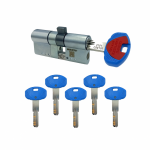 Cilindro Securemme EVO K1 con llave de obra y usuario