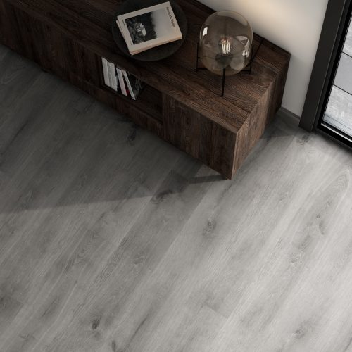 Foto del Parquet Finfloor Original AC5 en color tono gris en formato de 1 lama