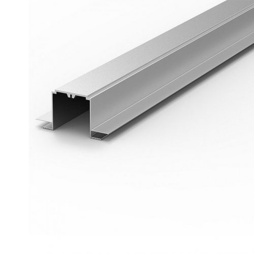 Perfil para falso techo Klein ROLLGLASS que junto a la gu&iacute;a de la misma colecci&oacute;n hacen