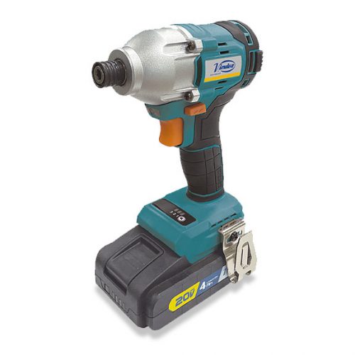 Atornillador de impacto VIRUTEX a batería de 280 Nm para carpintería y construcción