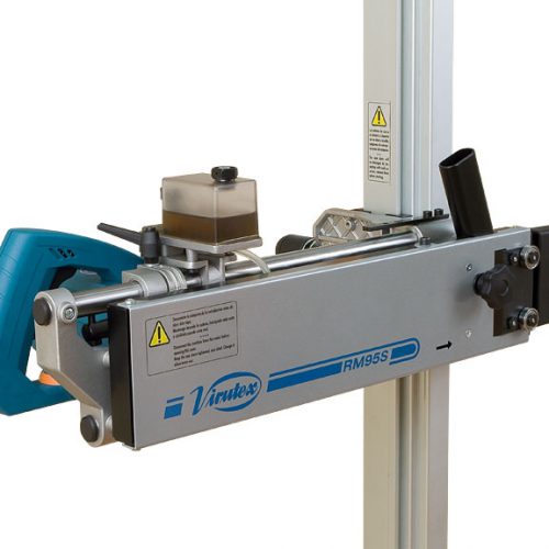 Recortadora de marcos VIRUTEX de 1800W para sustitución de puertas sin obra y corte de marcos hasta 155 mm